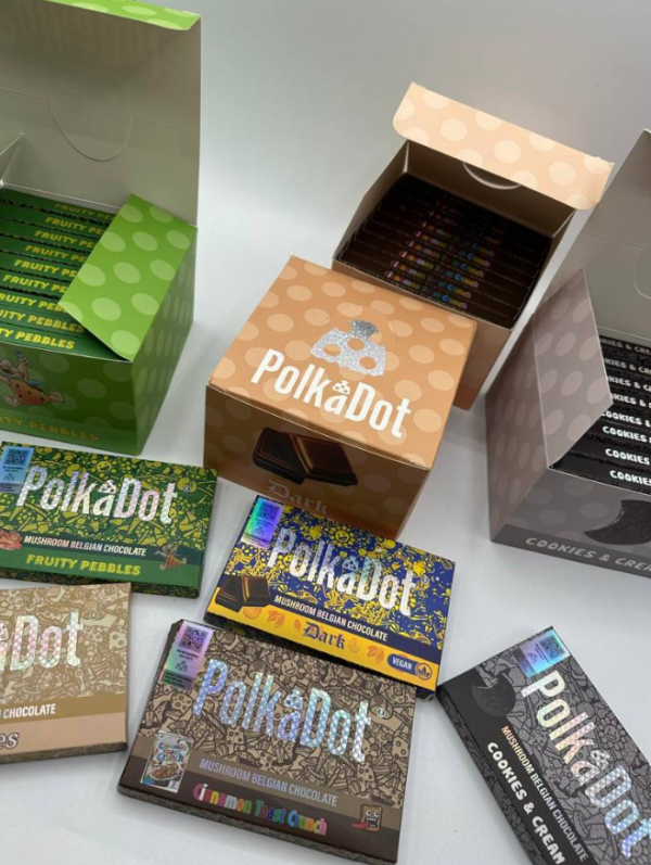 Polkadot Chocolate Bar stands out in the world of confectionaries as a delightful and innovative treat, offering a distinctive experience.......