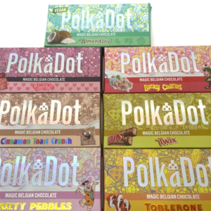  Polkadot magic mushroom chocolate bars for sale. It stands out in the world of confectionaries as a delightful and innovative treat, offering a.............