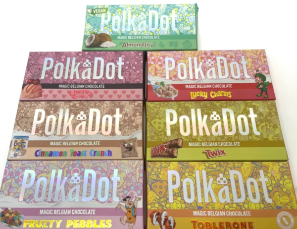  Polkadot magic mushroom chocolate bars for sale. It stands out in the world of confectionaries as a delightful and innovative treat, offering a.............