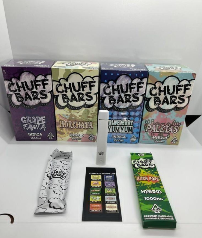 Chuff Bars Disposable are typically made of a combination of materials commonly found in disposable vape devices. These materials usually include:Batter....