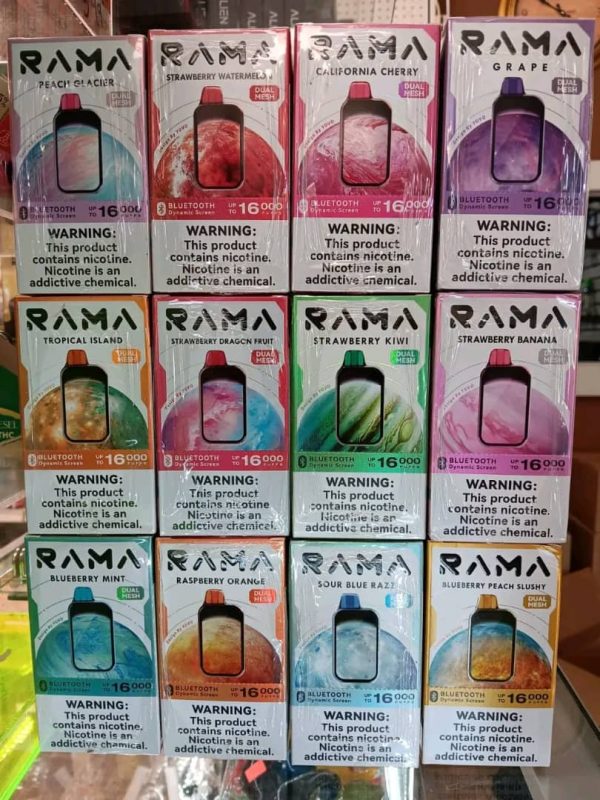 Rama vape for sale! Introducing the Rama Vape 16000, the pinnacle of vaping technology and design. This innovative device offers an unparalleled vaping....