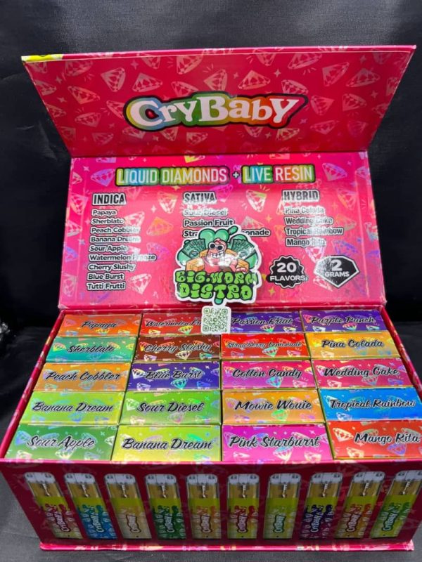 Buy Cry Baby 2g Online! Cry baby 2g Disposable Vape – a sleek, high-performing device designed for those who crave a hassle-free and flavorful vaping......