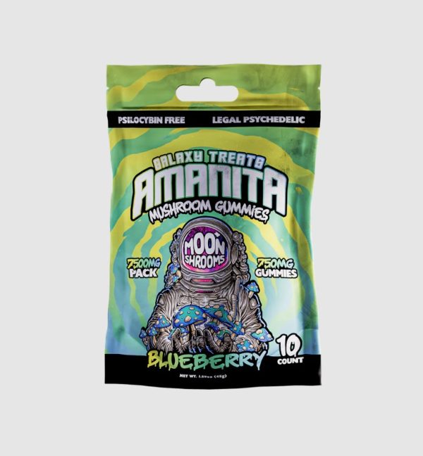 Galaxy Treats Amanita Mushroom Gummies are a delightful way to explore the benefits of Amanita muscaria mushrooms. Each gummy contains a potent 750mg dose..