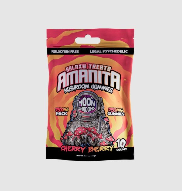 Galaxy Treats Amanita Mushroom Gummies are a delightful way to explore the benefits of Amanita muscaria mushrooms. Each gummy contains a potent 750mg dose..