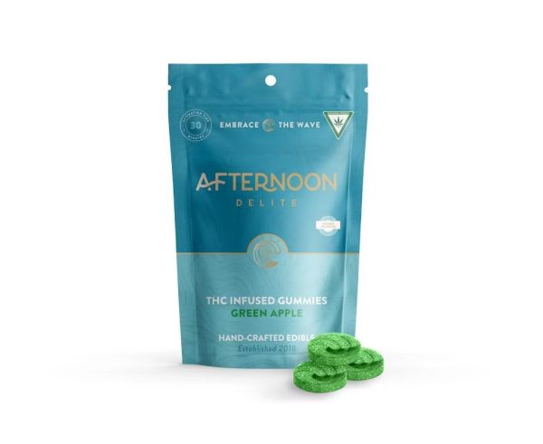 Afternoon Delite Gummies Discount price's! This Green Apple 200mg Gummies offer a delicious, discreet, and convenient way to enjoy cannabis edibles.....