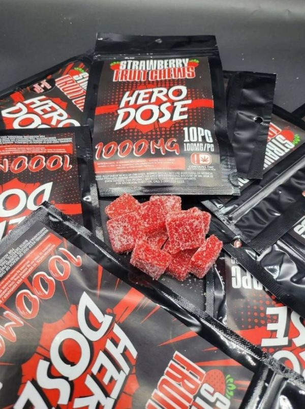 Hero Dose Fruit Chews are a premium line of cannabis-infused edible candies, designed for those who enjoy the benefits of cannabis in a discreet, easy..