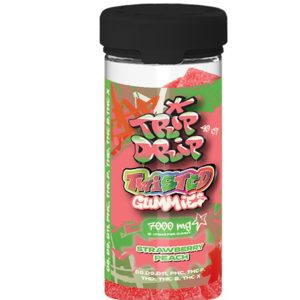 Trip drip twisted gummies! Indulge in an exhilarating edible experience with Trip Drip Twisted Gummies! Packed with a total of 7000mg of cannabinoids..